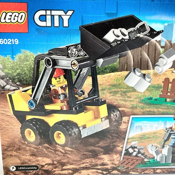 TWO Lego Sets NWT "City" 60241 Police dog set 60219 Bulldozer Discount Shipping! - Picture 2 of 6
